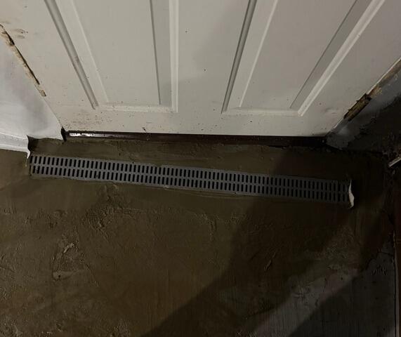TrenchDrain Grated Basement Drain