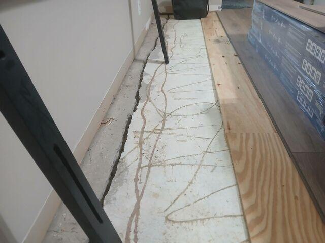 Damage inside the Home