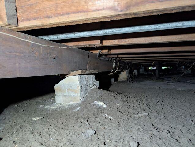 Settling Block Piers