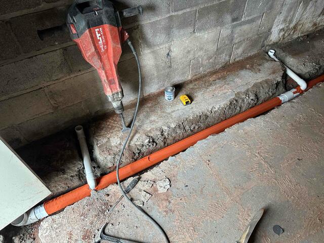 Lines Connected to the DryTrak System