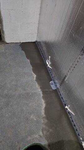 WaterGuard® Drainage System Installed