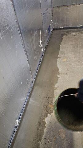 Final Concrete Finish Over WaterGuard®