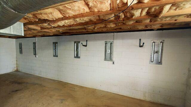 GeoLock® Wall Anchors Installed to Stabilize Bowing Foundation Walls