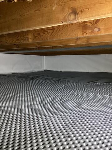 Drain Water From Underneath the Liner