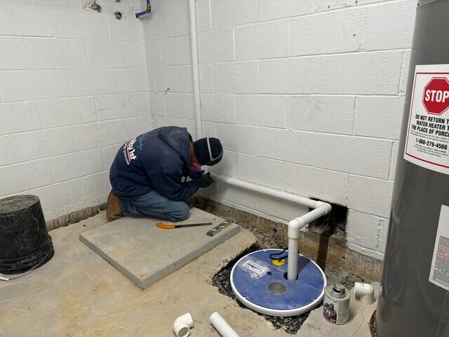 Sump Pump Installation