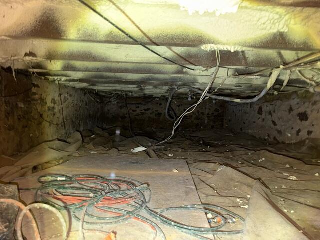 Damp Crawl Space