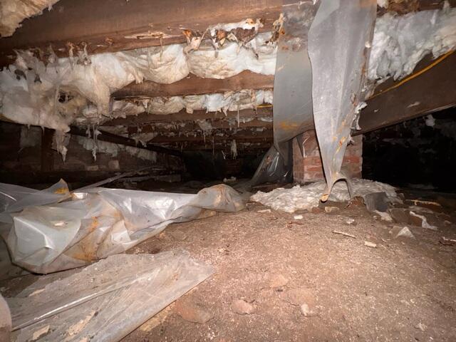 Damp Crawl Space