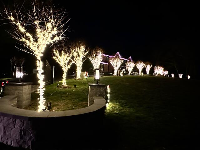 Holiday Display in Millstone, NJ