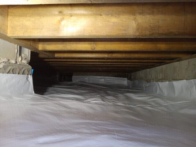 Cleanspace vapor barrier.