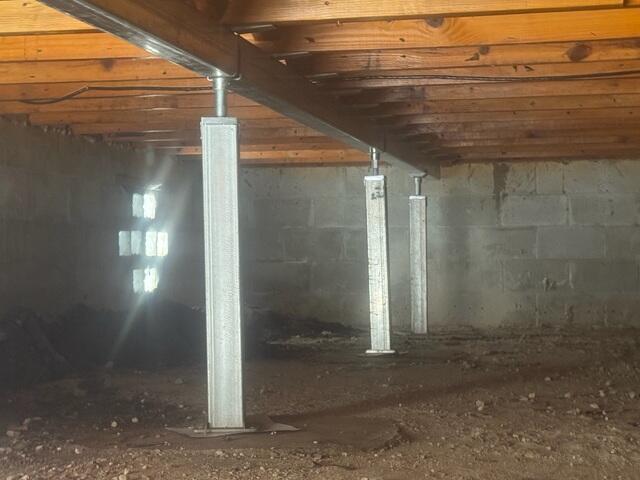 Permanent Crawl Space Stabilization Solution