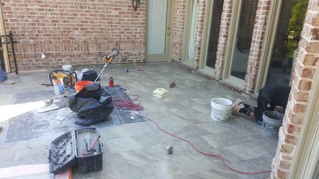 Old Tile Removal & Surface Prep