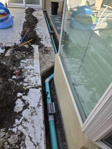 Installing New Channel Drain
