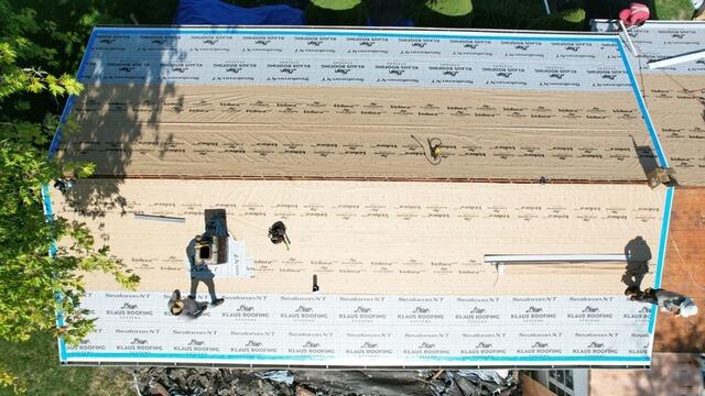 Underlayment Is Completed