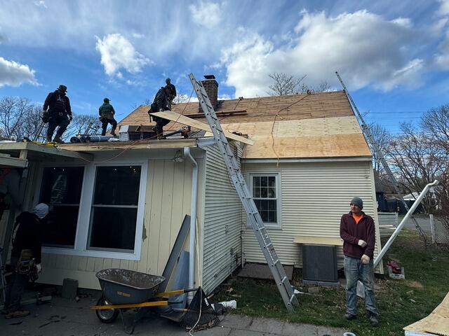 New Plywood Is Installed