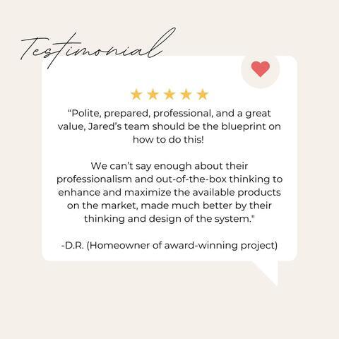 Global Crestron Home Technology Award for Health & Wellness Home of the Year!