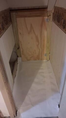 Crawl Space Access Waterproofed