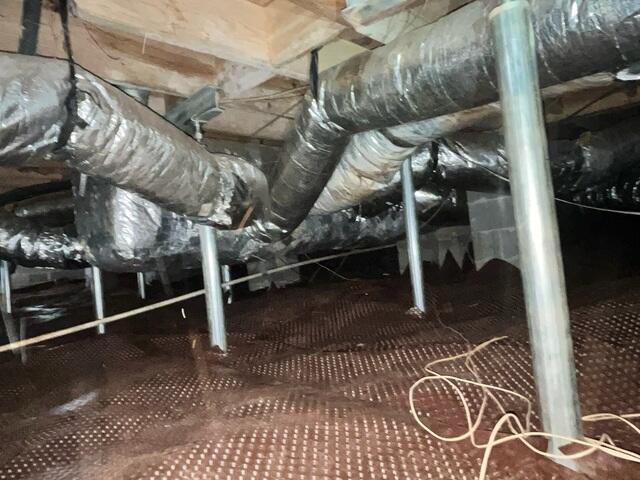 Permanent  Smartjack and Drainage Matting Solution Istalled