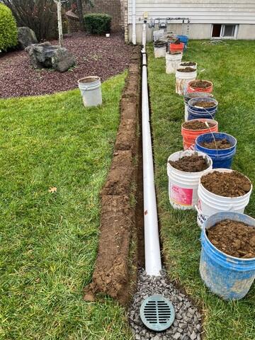 Discharge Line Installation