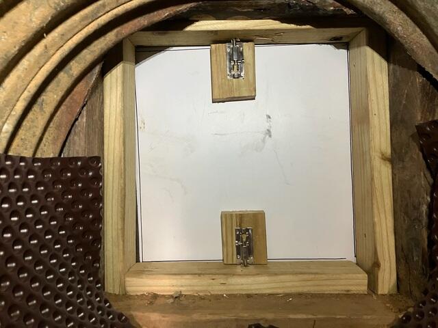 New Crawl Space Door