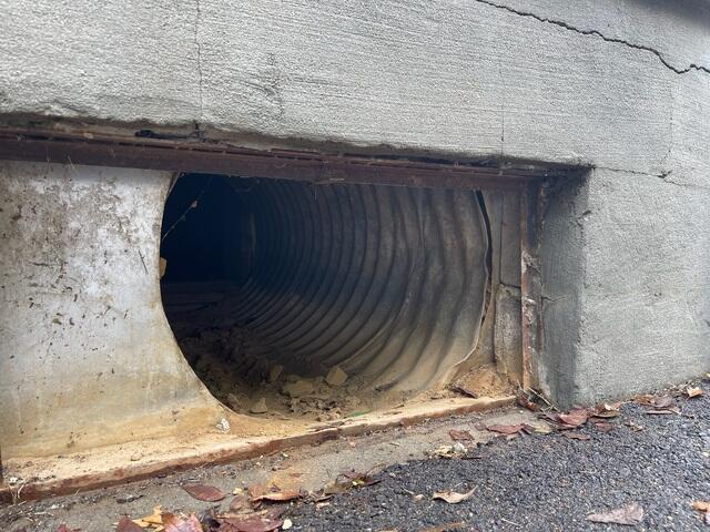 Old Crawl Space Entrance