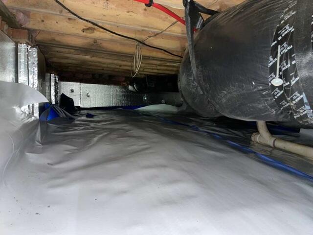 CleanSpace Encapsulation Installed to Seal Out Moisture - Wake Forest, NC