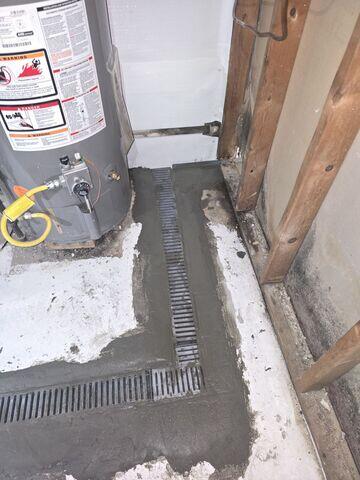 TrenchDrain Installed to Capture Surface Water Around Utilities - Sanford, NC