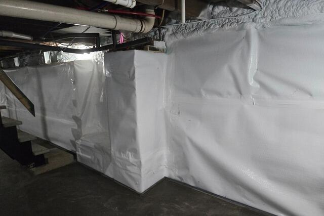 Waterproofed Basement