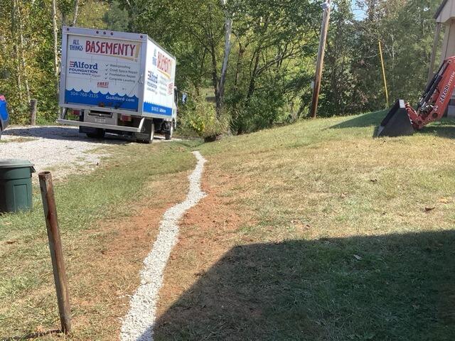 Exterior Drainage Line