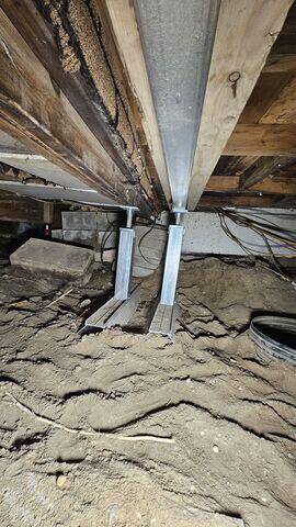 Permanent Crawl Space Stabilization with SmartJack® System