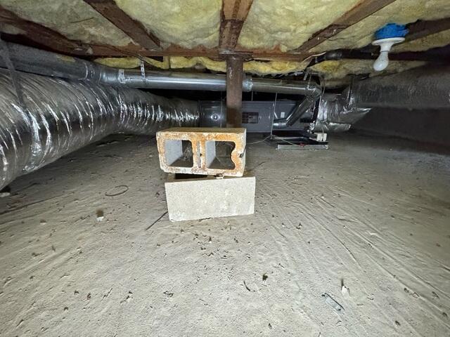 Crawl Space Water Seepage