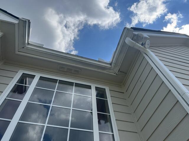 Damaged Gutter, Soffit, & Fascia