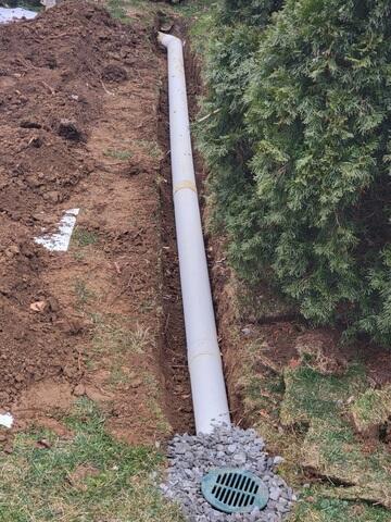 Discharge Line Installation