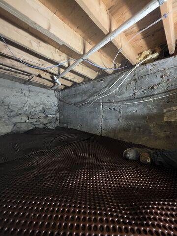 Crawl Space Drainage Matting