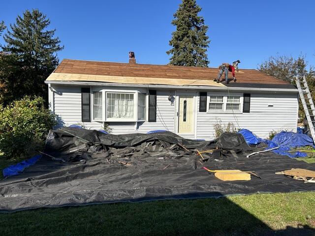 New Plywood Is Installed