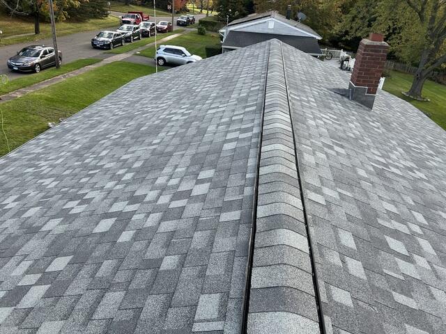 Ridge Vent Is Installed