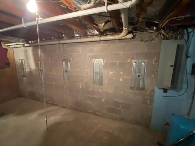 GeoLock® Wall Anchors Installed