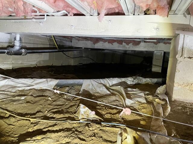 Damp Crawl Space