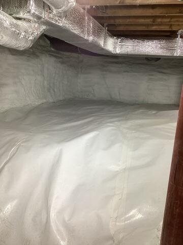 Spray Foam Insulation Installation