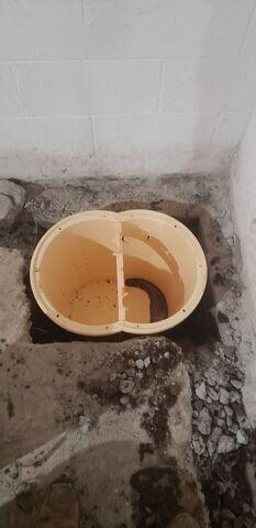 During SuperSump Installation