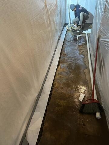 Drainage System Installation