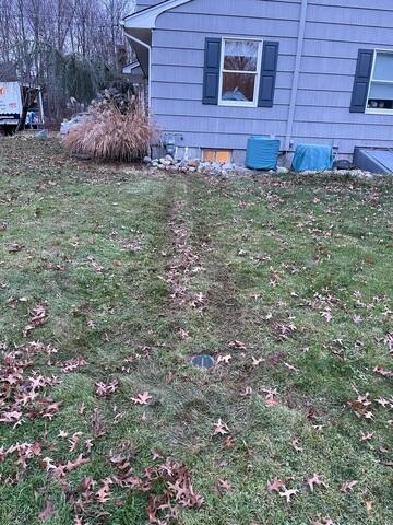 Buried Discharge Line