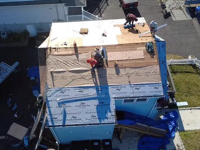 Underlayment Is Completed