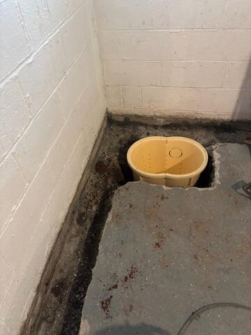 Sump Pump Installation