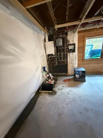 New Waterproofed Basement