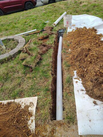 Discharge Line Installation