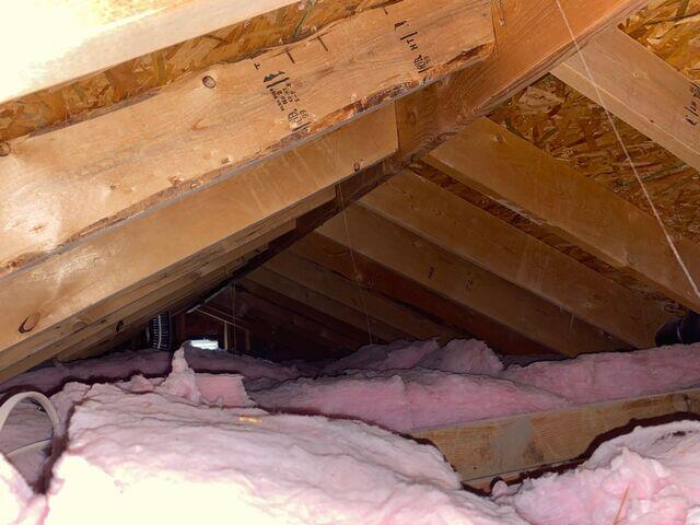 existing fiberglass insulation