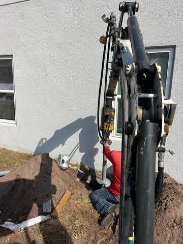 Installing Helical Piers