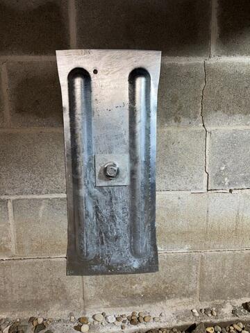 Close-Up of GeoLock® Anchor Plate