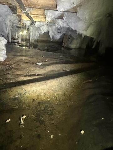 Dark and Dirty Crawl Space