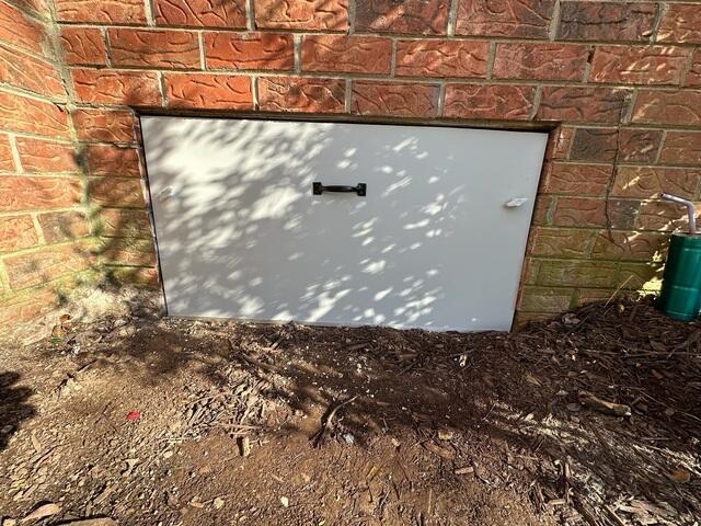 New Crawl Space Door